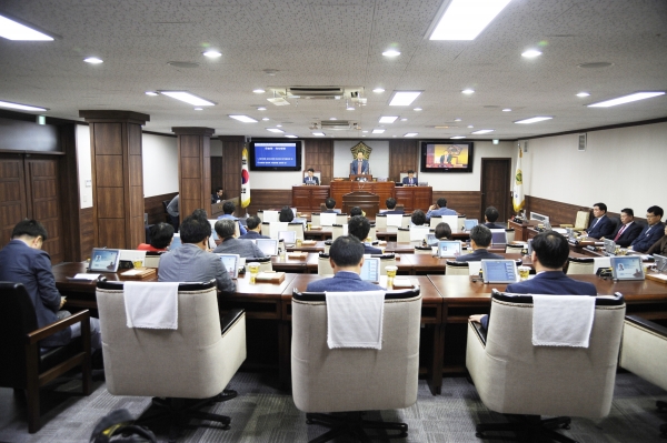 전남 순천시의회 본회의 장면 ⓒ순천시의회 제공