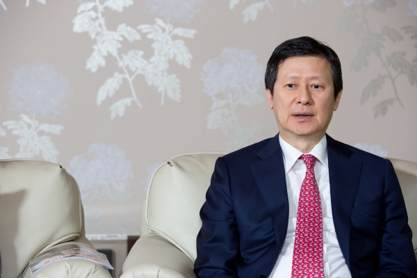 신동주 전 일본 롯데홀딩스 부회장이 시사저널과 인터뷰하고 있다. ⓒ 시사저널 이종현