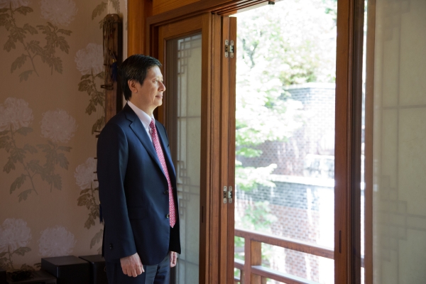 2017년 6월10일 시사저널과 인터뷰한 신동주 전 일본 롯데홀딩스 부회장 겸 SDJ코퍼레이션 회장. ⓒ 시사저널 이종현