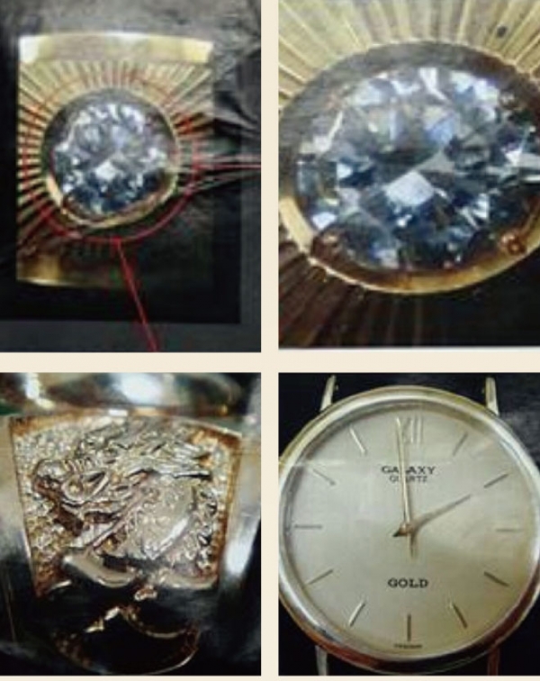 범인이 훔쳐간 물건들 ⓒ 광주동부경찰서