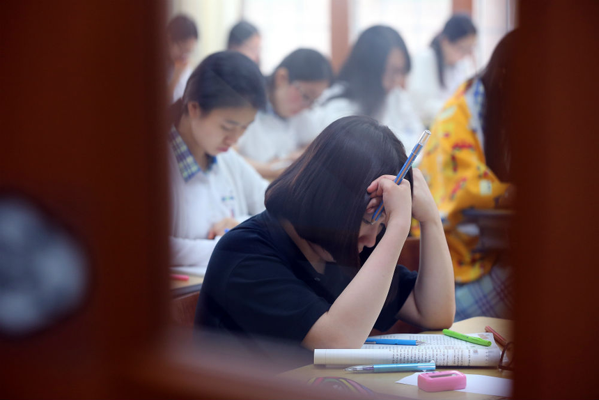 한 고등학교 교실 풍경(기사 내용과 직접적인 관련은 없습니다.) ⓒ연합뉴스