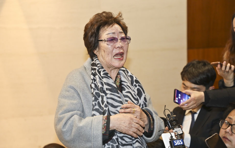 위안부 피해자 이용수 할머니 ⓒ 시사저널