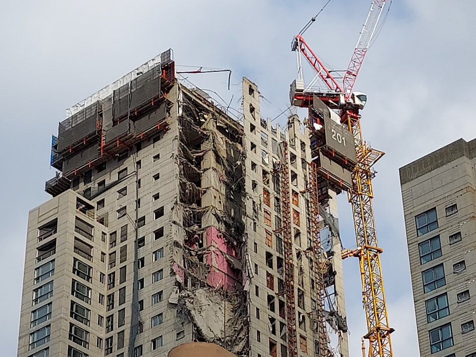 광주 화정아이파크 왜 붕괴됐나…'시공업체 입맛대로' 동바리 미설치·역보 무단 설치 < 사회 < 기사본문 - 시사저널