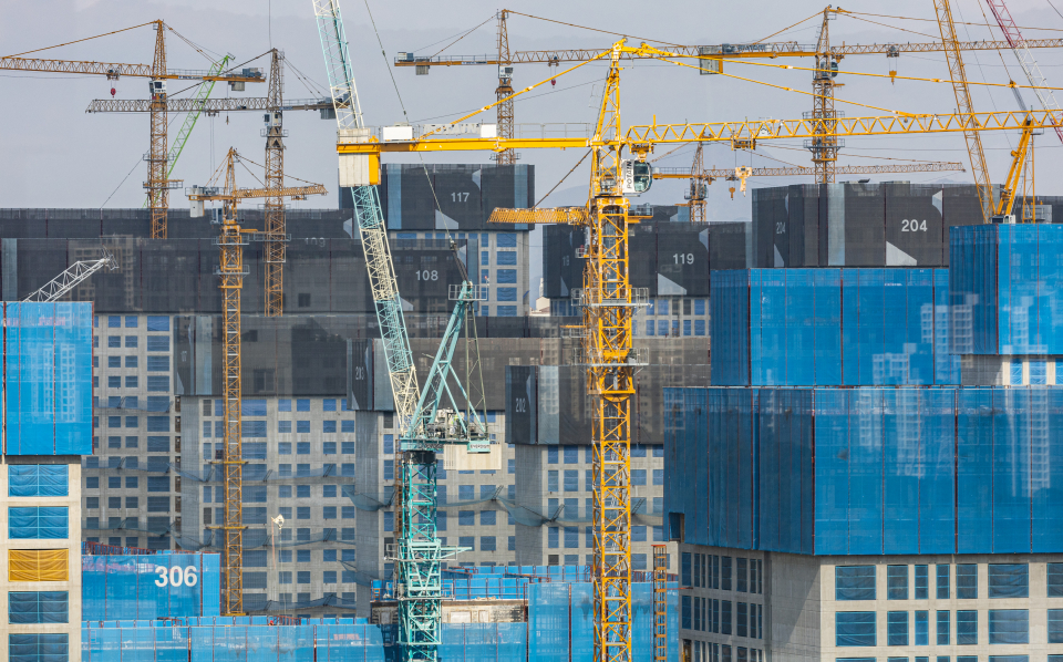 지난 24일 오후 서울의 한 재건축 현장 모습 ⓒ연합뉴스