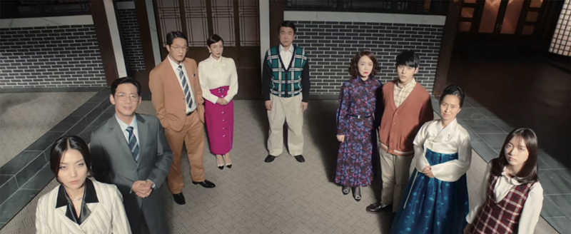 JTBC 드라마 《재벌집 막내아들》 한 장면·포스터ⓒJTBC 제공