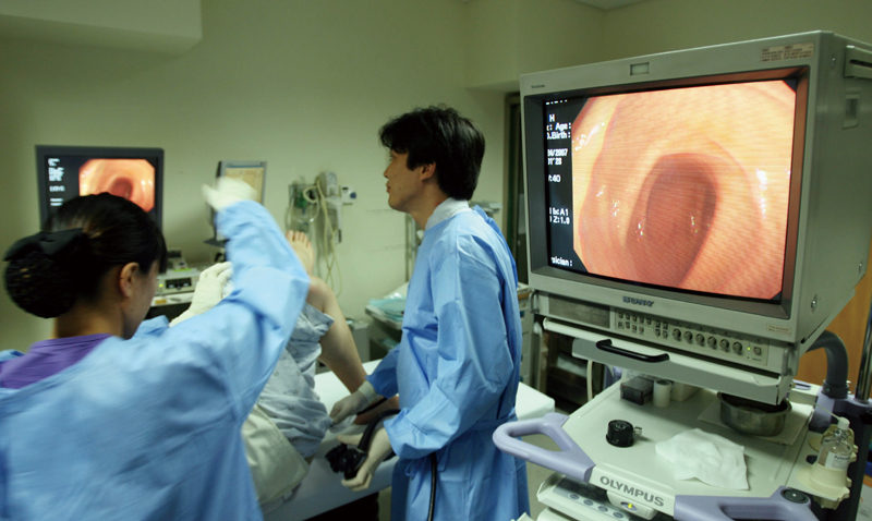 대장내시경검사 장면