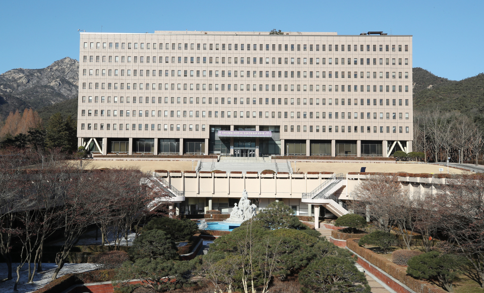 정부과천청사 법무부 건물 모습 ⓒ연합뉴스