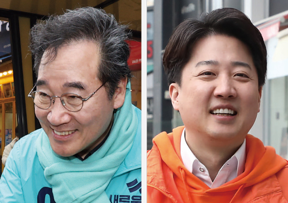 이낙연 새로운미래 대표(왼쪽 사진), 이준석 개혁신당 대표 ⓒ연합뉴스·시사저널 임준선