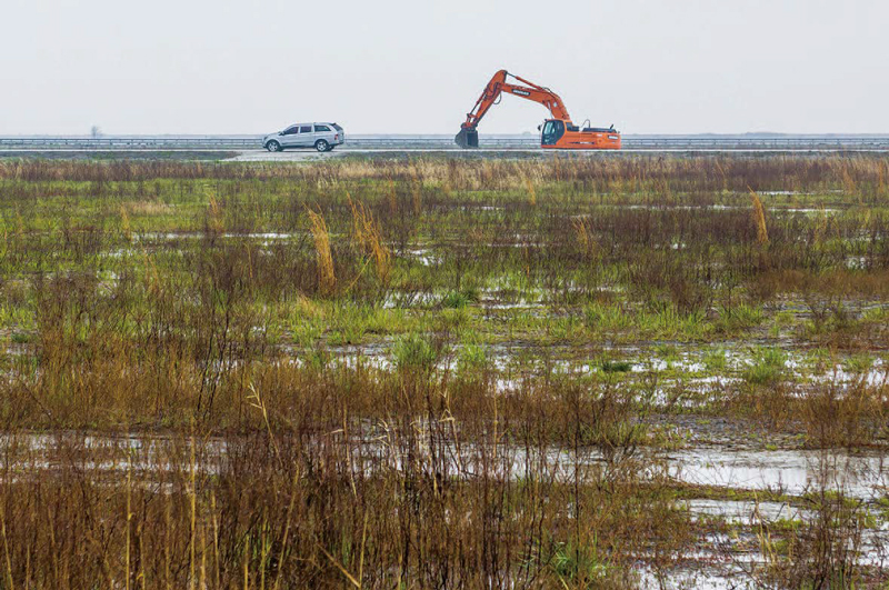 4월3일 전북 부안군 하서면 백련리 ‘2023 새만금 제25회 세계스카우트 잼버리’ 야영지 전경 ⓒ시사저널 최준필