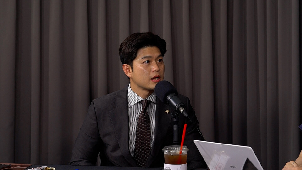 김용태 국민의힘 의원이 18일 시사저널TV 《시사톡톡》에 출연해 발언하고 있다. ⓒ시사저널TV