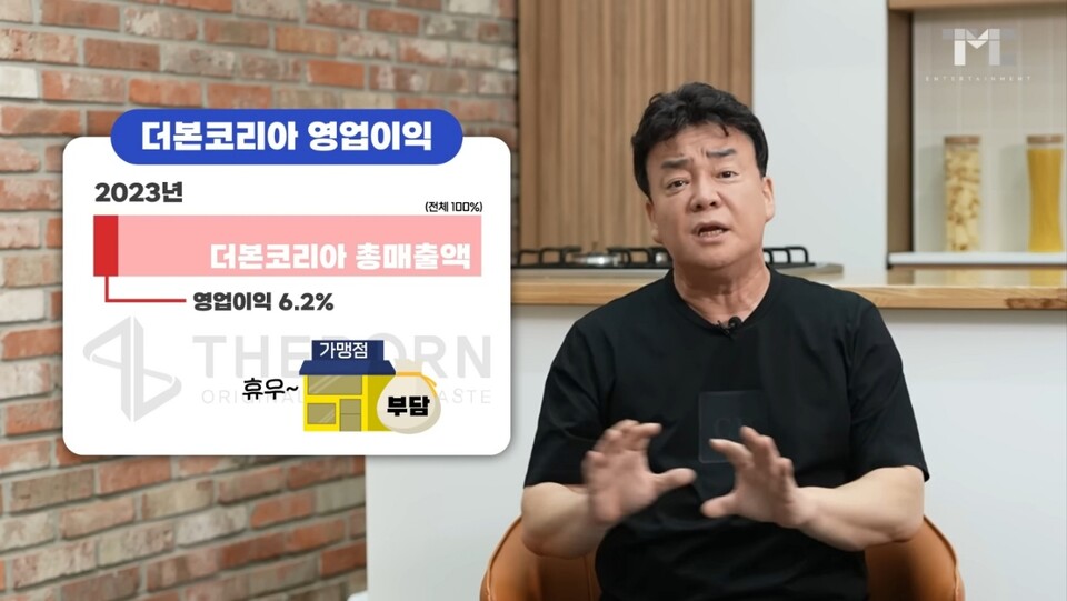 백종원 더본코리아 대표 ⓒ백종원 유튜브 캡처
