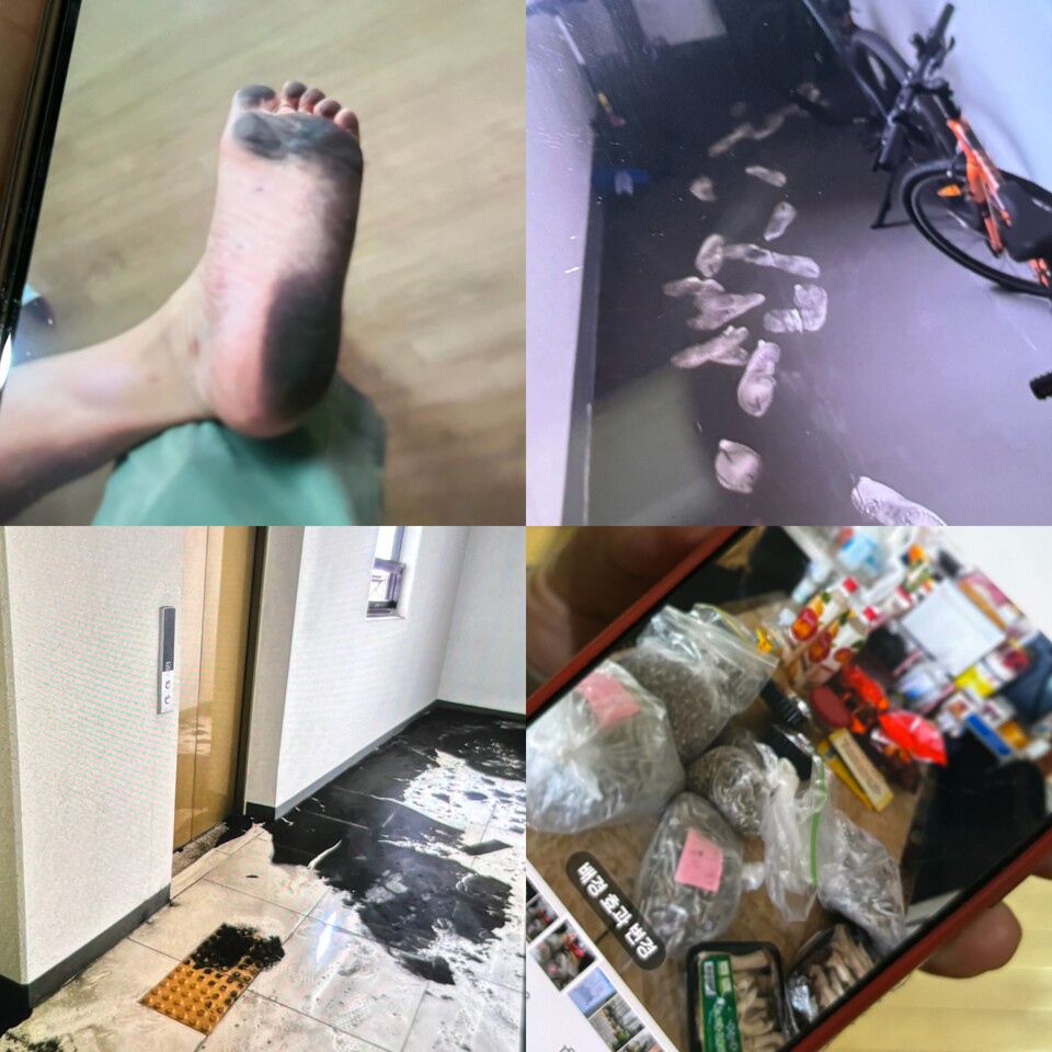 [르포] “잿가루된 차량” “오물이 줄줄”…전기차 …