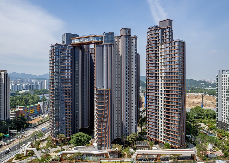 서울 서초구 ‘래미안 원펜타스’ 전경 ⓒ 삼성물산 제공