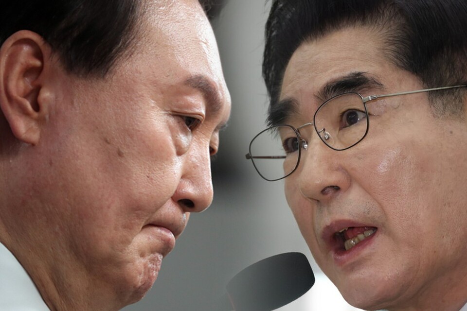 윤석열 대통령(왼쪽)과 김용현 전 국방부 장관 ⓒ 시사저널