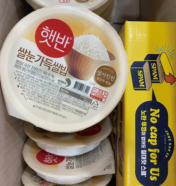 충청북도 진천군이 고향사랑기부제 답례품으로 준비한 진천 쌀로 만든 햇반 ⓒ독자 제공