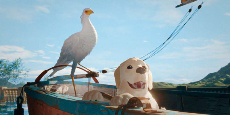 영화 《플로우》 스틸컷 ⓒ판씨네마㈜