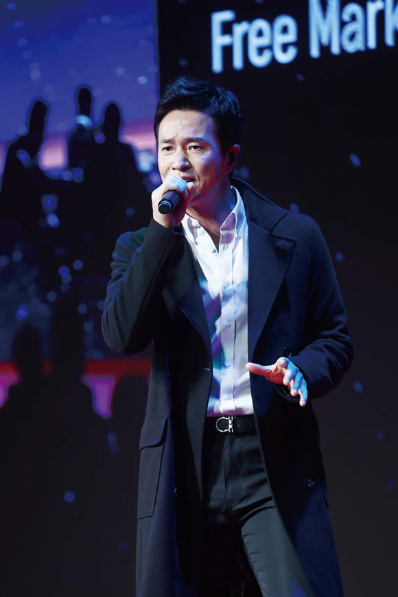 김도윤의 부친인 가수 김정민 ⓒ연합뉴스