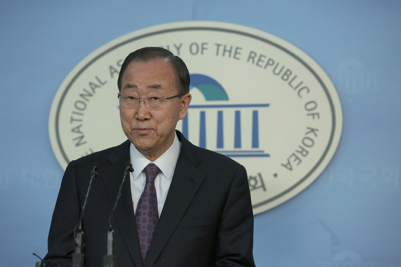 반기문 전 유엔 사무총장 ⓒ시사저널 박은숙