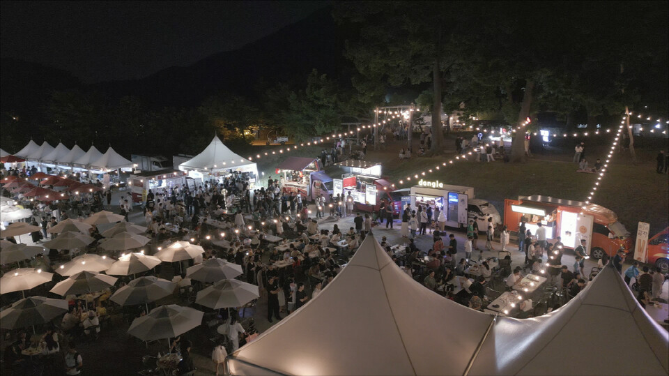 지난해 열린 ‘아산 외암마을 야행’ 행사 모습 ⓒ아산시