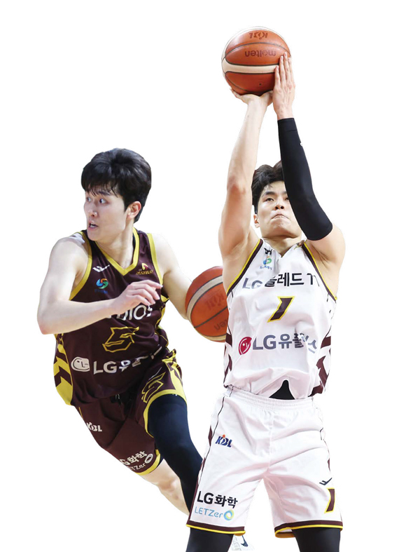 창원 LG 세이커스 양준석, 창원 LG 세이커스 유기상 ⓒ연합뉴스