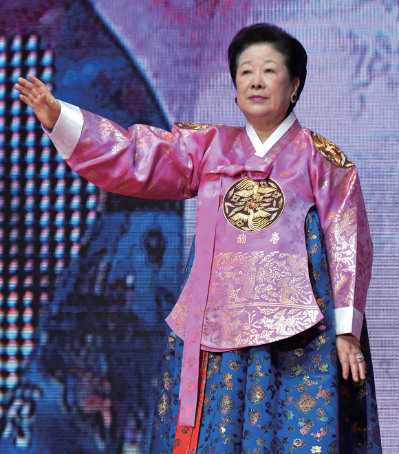 통일교 한학자 총재 ⓒ연합뉴스