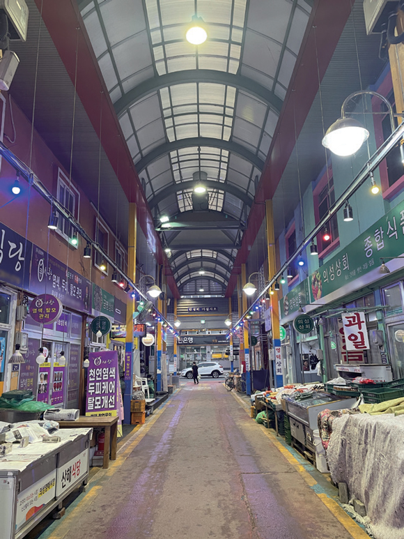 7월18일 경북 의성군 의성읍 번화가인 염매시장 거리가 한산하다. ⓒ시사저널 이강산