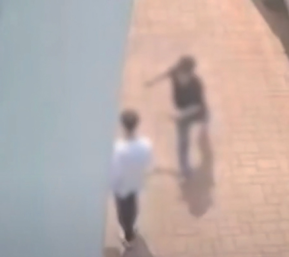 신림역 흉기난동 사건 현장 CCTV ⓒMBC 제공