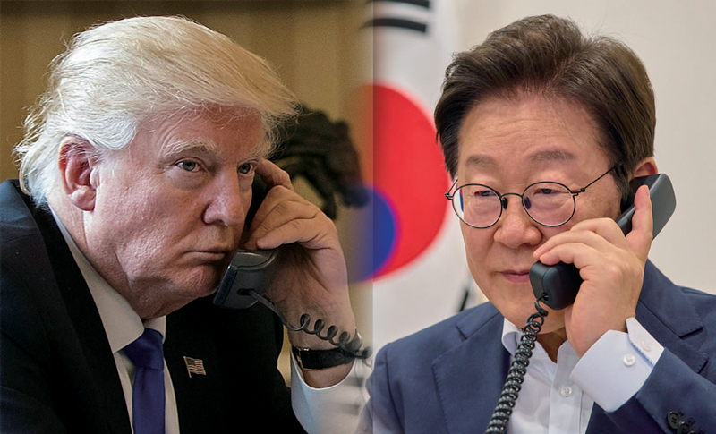 도널드 트럼프 미국 대통령, 이재명 대통령 ⓒAFP 연합·연합뉴스