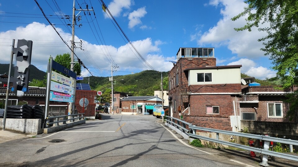 인적이 끊긴 전남 한 기초자치단체의 면소재지 풍경 ⓒ시사저널