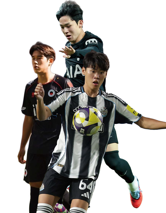 (위부터)양민혁, 윤도영, 박승수 ⓒ연합뉴스·엑셀시오르 SNS 캡처