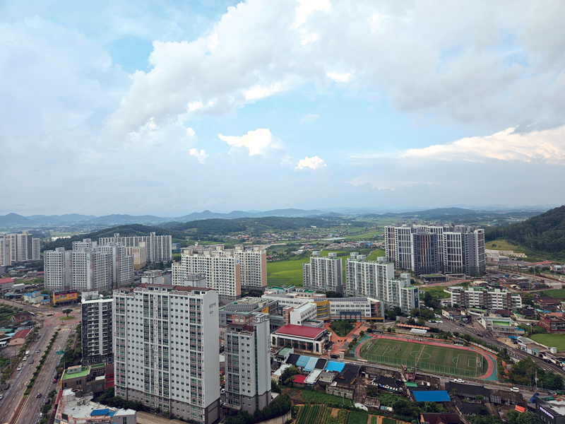 9월1일 전남 영광군 영광읍의 모습 ⓒ시사저널 오유진
