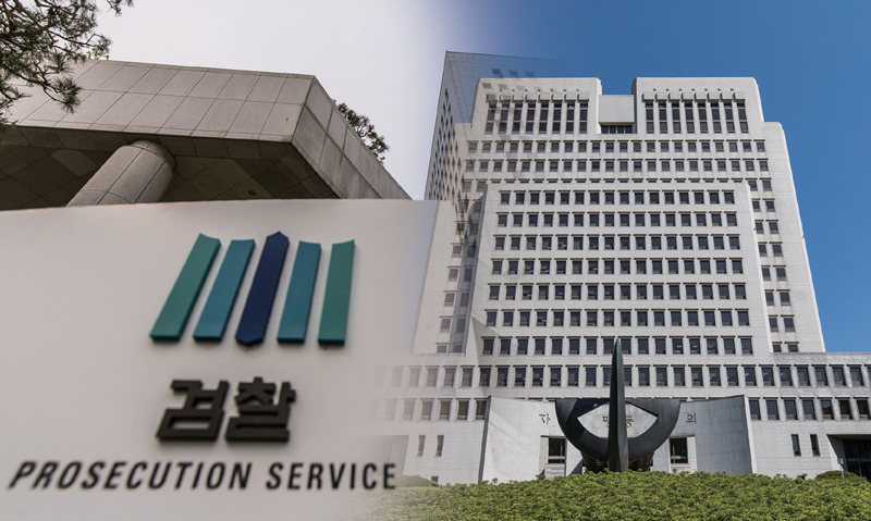 서울 서초구 대검찰청(왼쪽 사진)과 대법원 ⓒ시사저널 최준필