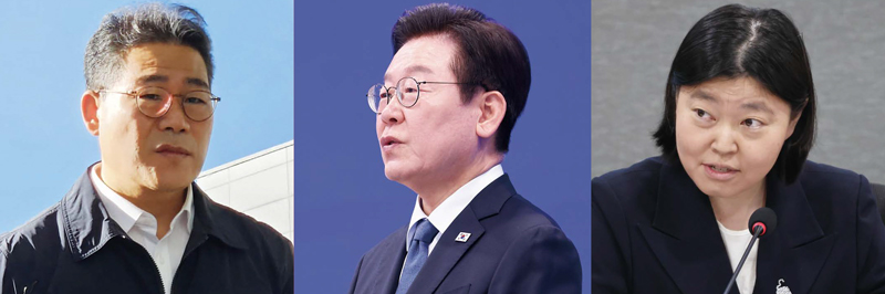 백해룡 경정, 이재명 대통령, 임은정 서울동부지검장 ⓒ연합뉴스·시사저널 박은숙