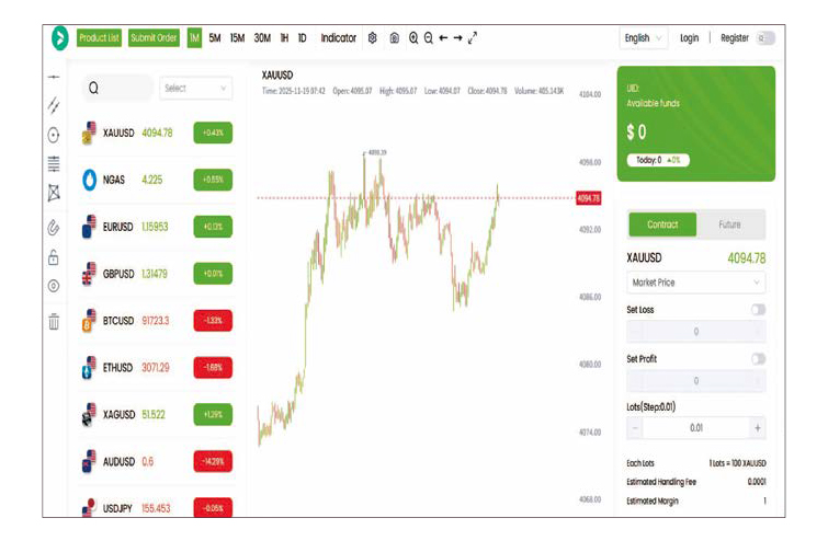 스캠 범행에 사용된 암호화폐 거래소 사이트. 지금도 운영되고 있다. ⓒtier1fx 홈페이지 화면 캡처