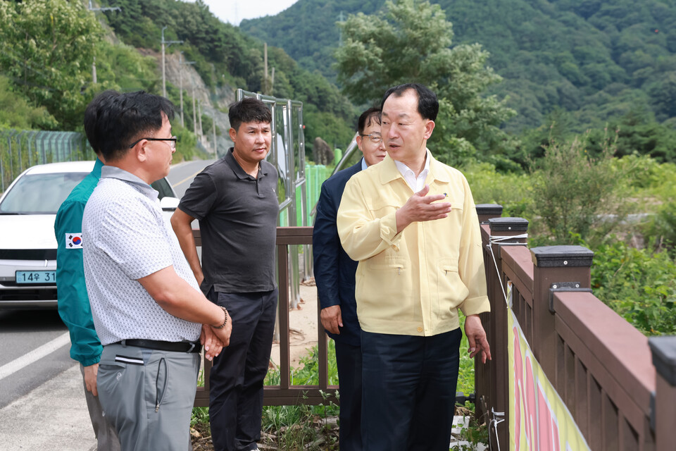 [산청 24시] 산청군, 가뭄 장기화 대비 현장점검...영농 피해 최소화