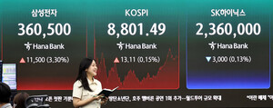 코스피 8800 돌파 사상 최고치! 삼전도 '신고가' 랠리