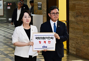 여당 '이진숙 직무정지법'에 나경원 직구 폭격 "이건 제명 편법이자 위헌!"