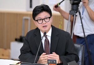 국감 무대 데뷔 한동훈, 외교·안보 전방위 공세